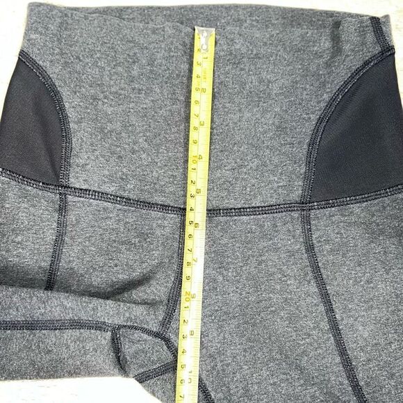 Lululemon Devi Yoga Cotton Stirrup High Rise Waist Leggings Mesh Panels RARE - Picture 8 of 16